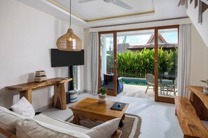 Living area - The Kailas Ubud (Ubud)
