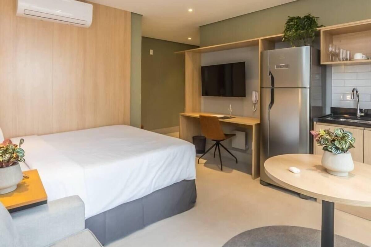 Draps en coton égyptien, literie de qualité, minibar, décor unique