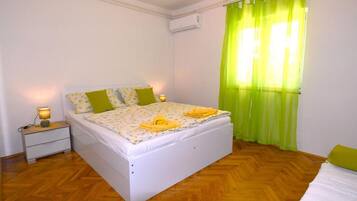 1 Schlafzimmer, kostenloses WLAN, BettwÀsche