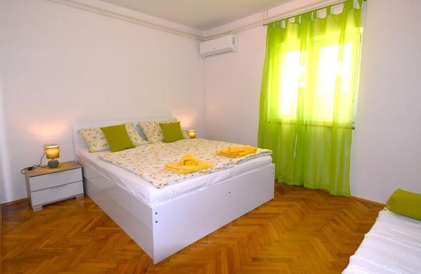 1 Schlafzimmer, kostenloses WLAN, Bettwäsche