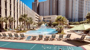 Beheizter Pool
