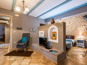 1 sovrum, strykjärn/strykbräda, internet och sängkläder