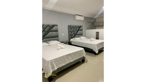 1 habitación y ropa de cama