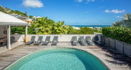 Green Cay Villa - Top spot, pool, seaview, 4 Bedrooms & 4 Bathrooms