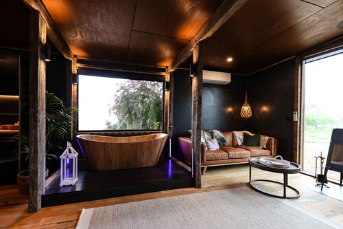 Stay where the world can't find you. Quirky salvage luxury at its very best.