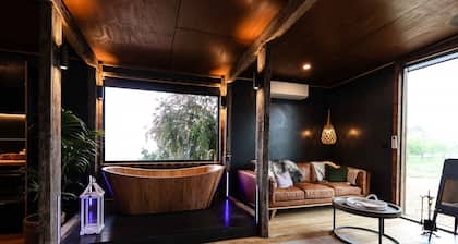 Stay where the world can't find you. Quirky salvage luxury at its very best.