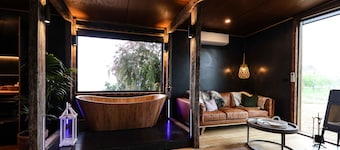 Stay where the world can't find you. Quirky salvage luxury at its very best.