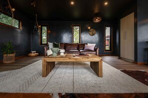 TV, fireplace, stereo
