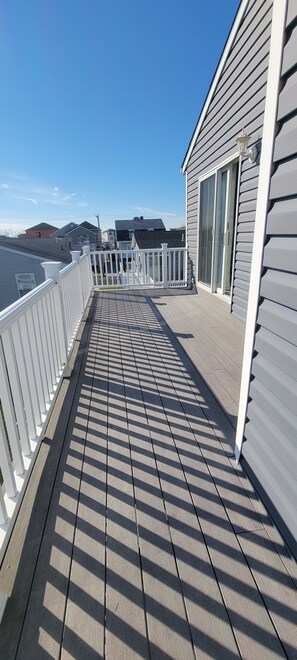 Terrace/patio - 2 Bdrm, 2 Bath, 2 Blocks from the Beach! (Brigantine)
