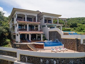 Pool - Mariners Point C1 – 3-Bedroom Villa on Bluff Above Playa Hermosa with Private Pool (Playa Hermosa)