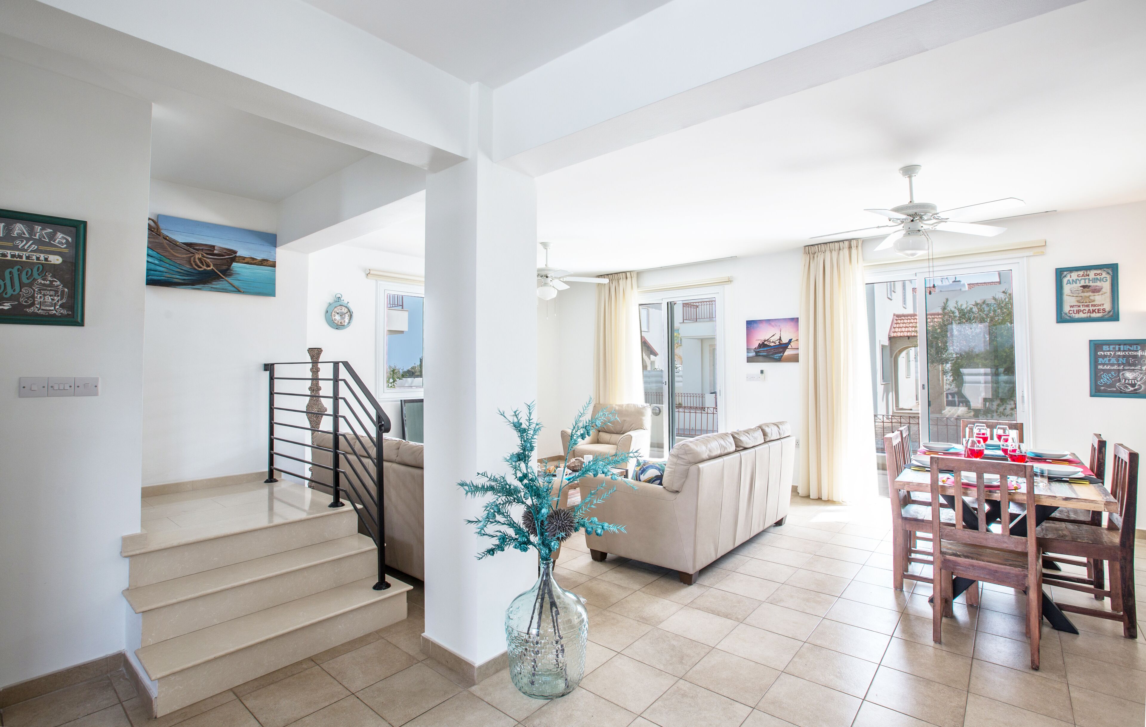 Villa, 3 habitaciones, piscina privada, vistas al jardín | Interior