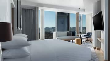 Hypo-allergenic bedding, pillowtop beds, minibar, in-room safe