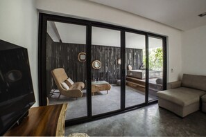 Apart Daire, 2 Yatak Odası, Veranda | Oturma alanı