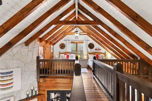 3 bedrooms, iron/ironing board, free WiFi, bed sheets - Relax & Play at Waterfront Mountain Cabin Retreat Private Lake~Fish~Canoe~Kayak (Morganton)