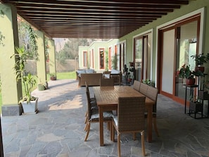 Restaurante al aire libre