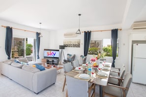 Villa, 4 Bedrooms, Private Pool, Garden View | Living area - Protaras Fig Tree Bay Villa Jv4 (Paralimni)