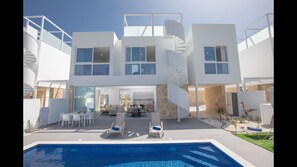 Villa, 3 Bedrooms, Private Pool, Garden View | Pool | Outdoor pool - Protaras Vie Bleu Villa Vb14 New 3 Bedroom Villa in the Center of Protaras (Paralimni)