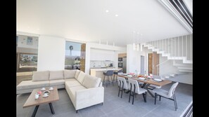 Villa, 3 Bedrooms, Private Pool, Garden View | Dining - Protaras Vie Bleu Villa Vb14 New 3 Bedroom Villa in the Center of Protaras (Paralimni)