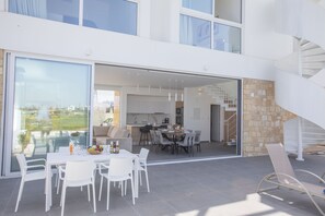 Villa, 3 Bedrooms, Private Pool, Garden View | Outdoor dining - Protaras Vie Bleu Villa Vb14 New 3 Bedroom Villa in the Center of Protaras (Paralimni)