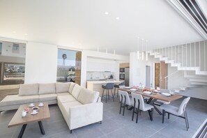 Living area - Protaras Vie Bleu Villa Vb14 New 3 Bedroom Villa in the Center of Protaras (Paralimni)
