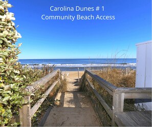 Beach nearby