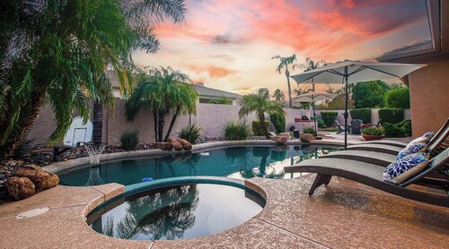 Heated Pool/Spa and Basement Gameroom!