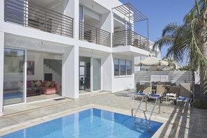 Villa - 3 sovrum - privat pool - utsikt mot trädgården | Pool | Utomhuspool