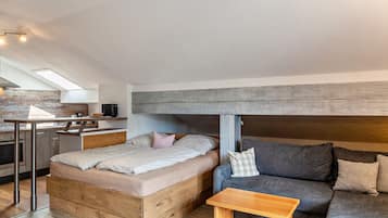 1 Schlafzimmer, kostenloses WLAN, BettwÀsche