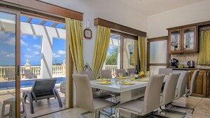 Dining - Fabulous Villa In Coral Bay Near Beach, Amenities (Peyia)