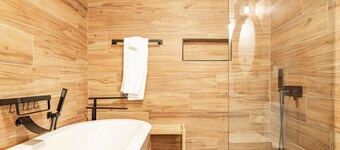 Harpers Ferry Luxury, Spa Bathroom, Movie Room, high-end design and furnishings