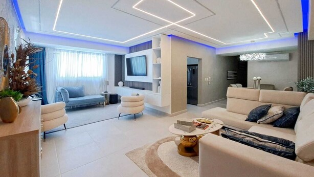 Departamento, 3 habitaciones, con acceso para personas discapacitadas, para fumadores | Área de sala de estar
