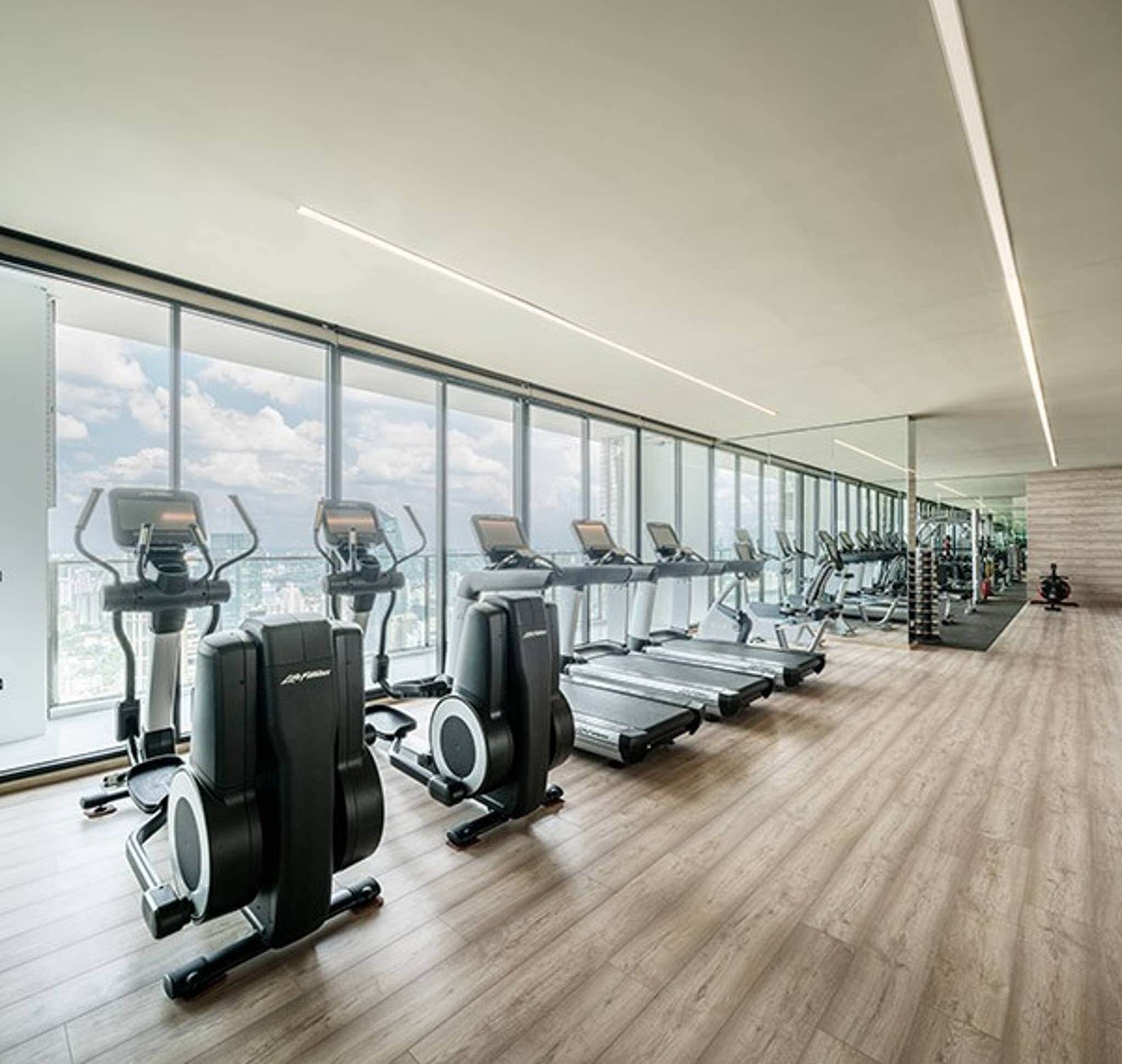 Apartment, 1 Bedroom, Balcony, Garden View | Fitness facility