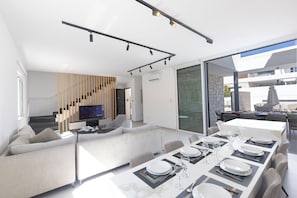 Villa, 5 Bedrooms, Balcony | Living room - Ayia Napa Kube Villa Kb2 (Ayia Napa)