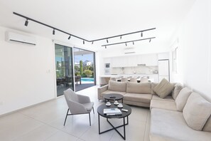 Villa, 5 Bedrooms, Balcony | Living room - Ayia Napa Kube Villa Kb2 (Ayia Napa)