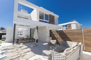 Villa, 5 Bedrooms, Balcony | Living room - Ayia Napa Kube Villa Kb2 (Ayia Napa)