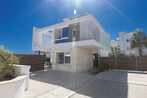 Villa, 5 Bedrooms, Balcony | Property entrance - Ayia Napa Kube Villa Kb2 (Ayia Napa)
