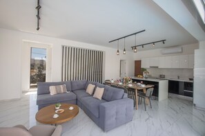Villa, 4 Bedrooms, Private Pool, Garden View | Living area - Protaras Vie Bleu Villa Vb5 (Paralimni)