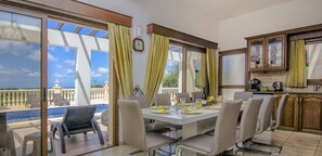 Villa, 5 Bedrooms, Smoking, Private Pool | Dining - Fabulous Villa In Coral Bay Near Beach, Amenities (Pegeia)