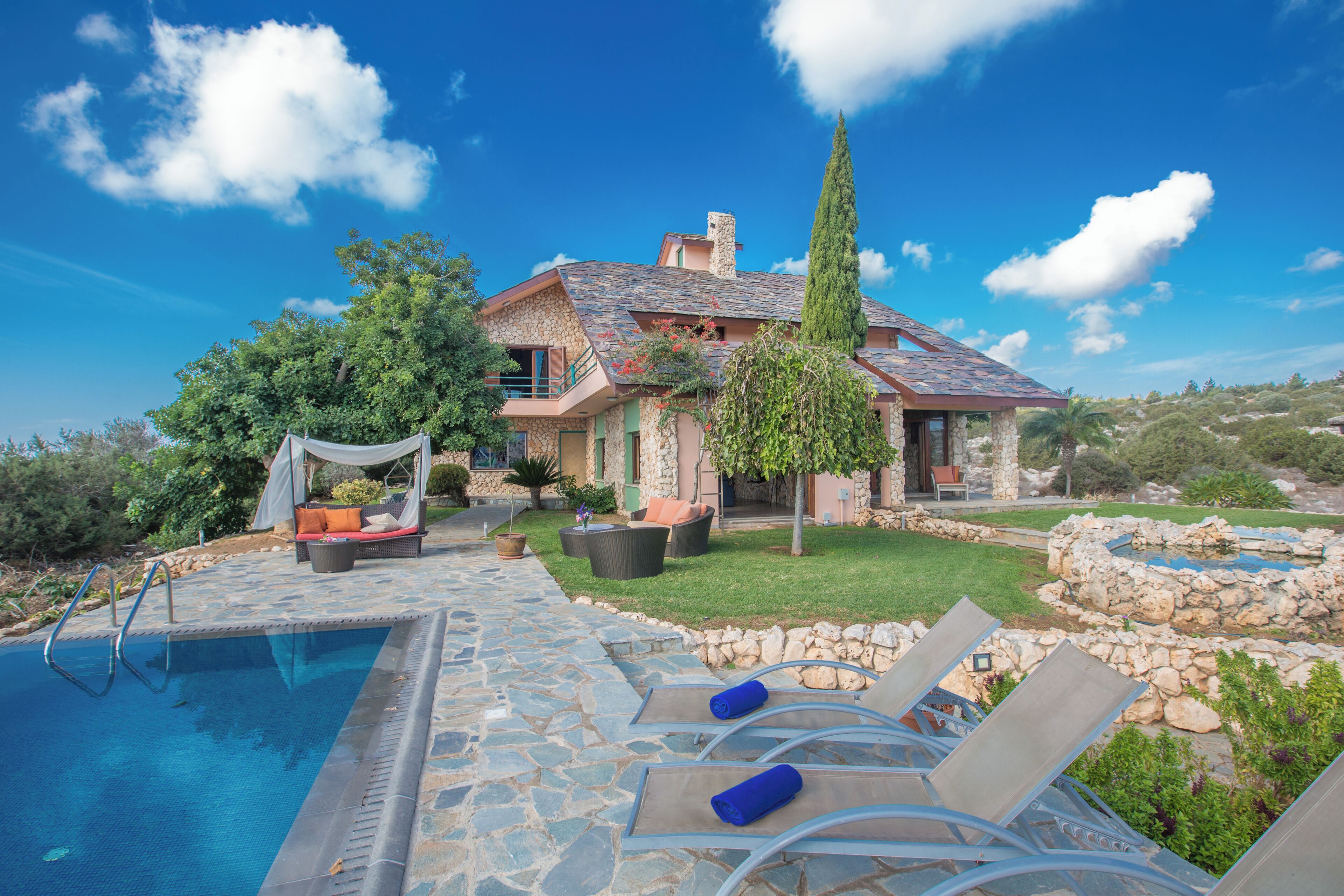 Villa, 4 habitaciones, alberca privada, vista al jardín | Alberca | Alberca al aire libre 