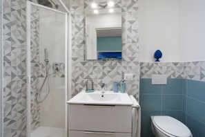 Apartamento, 3 quartos, acessível, sacada | Banheiro