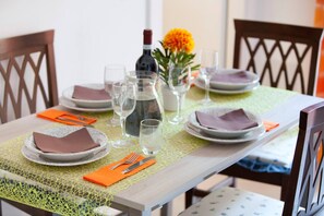 Apartment, 3 Bedrooms, Accessible, Balcony | Dining - Bb Mhal Kitaall Rooms With Kitchen (Sorrento)