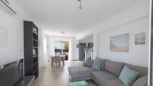 Bungalow, 4 Bedrooms, Private Pool, Garden View | Living area - Protaras Katerina Villa (Paralimni)