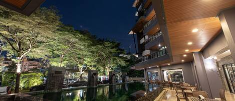 Overnattingsstedets uteområder