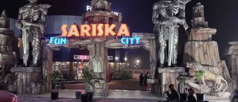 Fassade der Unterkunft