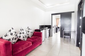 Suite, 1 habitación | Área de sala de estar