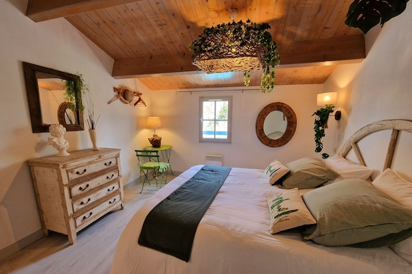 Chambre jardin ker Lili ile d'Yeu location