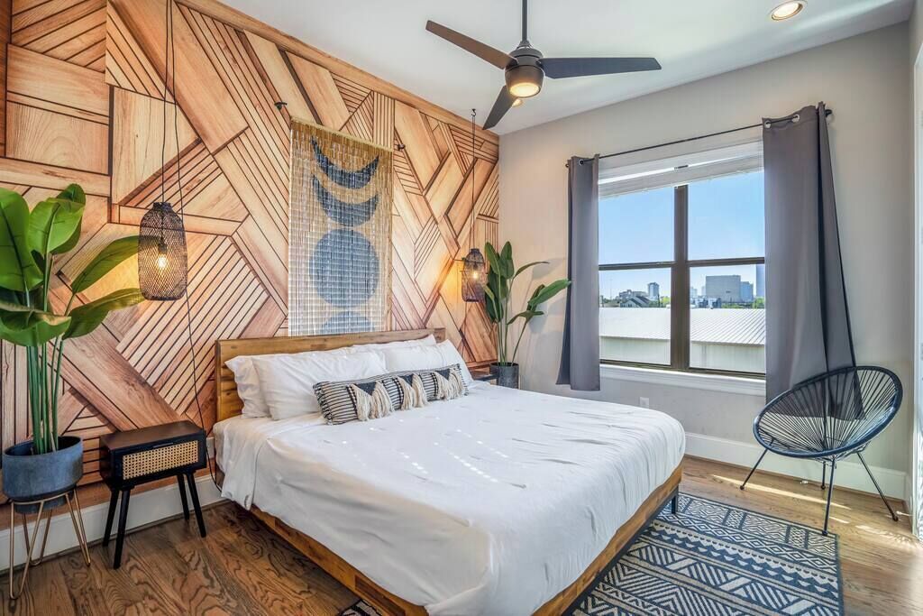 4 habitaciones, tabla de planchar con plancha y wifi 