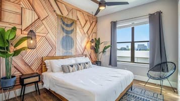 4 habitaciones, tabla de planchar con plancha y wifi