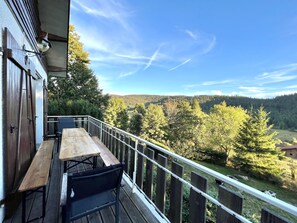 Outdoor dining - Cosy & authentic Vosges chalet with sauna & view - Ski/ relax/ hike (Ban sur Meurthe clefcy)
