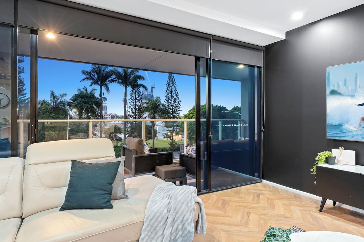 3 Bedroom 2 Bathroom Low Floor Apartment (Retail Precinct) | Living area